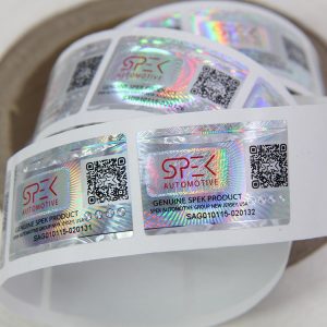 Holographic Foil Printing