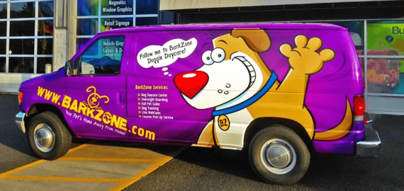 car wrap application