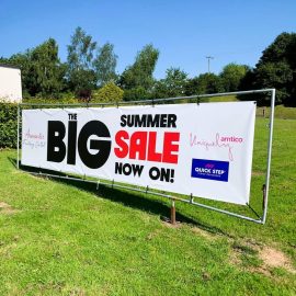garden vinyl banner