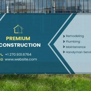 outdoor banner advertising