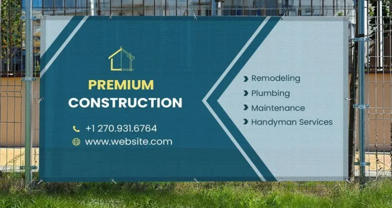 outdoor banner advertising